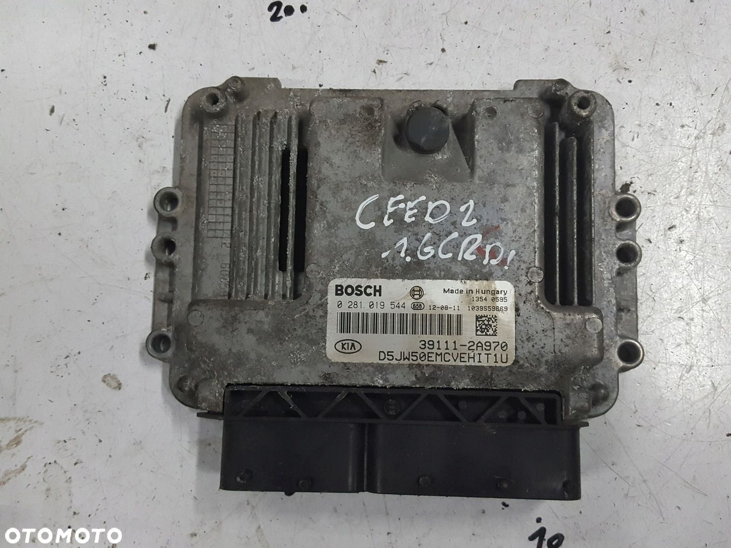 KIA CEED 2 II 12-15r 1.6 CRDI KOMPUTER SILNIKA 309111-2A970 - 1