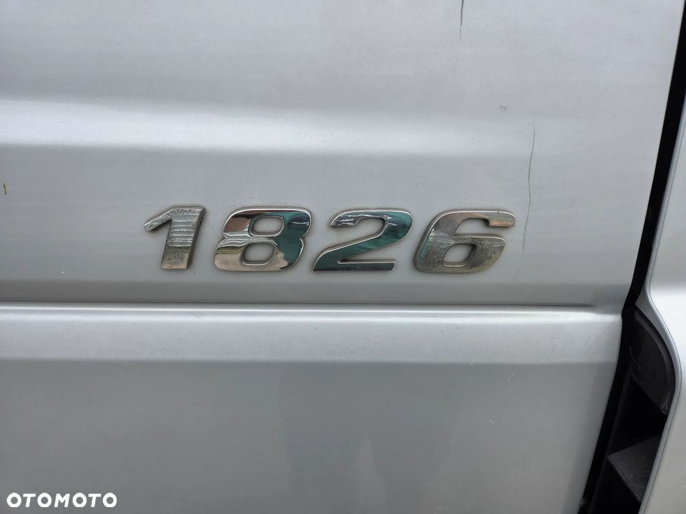 Mercedes-Benz AXOR 1826L // 9 BIEGÓW // KLIMA HAK // HDS HIAB ŻURAW DŹWIG // TYŁ PODUSZKI // EURO 4 - 23