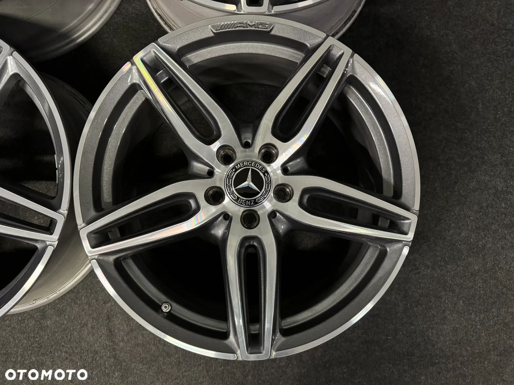 Alufelgi Mercedes E-Klasa W213 AMG, W212, C-Klasa W205 19 cali 5x112 4szt. Ładne z czujnikami! - 15