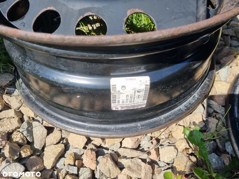 OPEL ASTRA H,ZAFIRA B ,MERIVA,VECTRA C felgi 6,5X16 ET37 5X110 db stan - 7