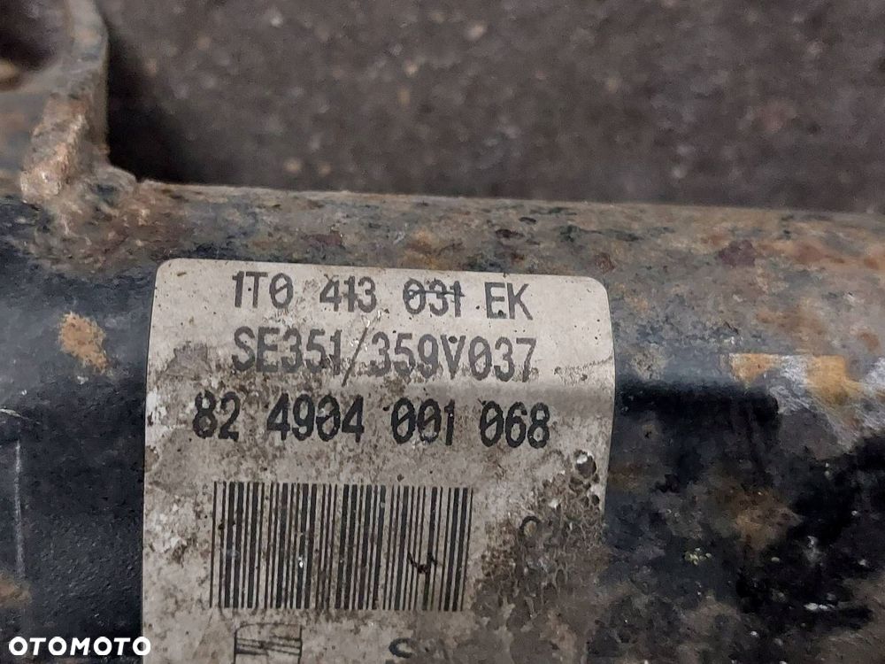 AMORTYZATOR SPRĘŻYNA ZWROTNICA LEWY + PRAWY PRZÓD ALTEA XL 2.0 TDI - 4