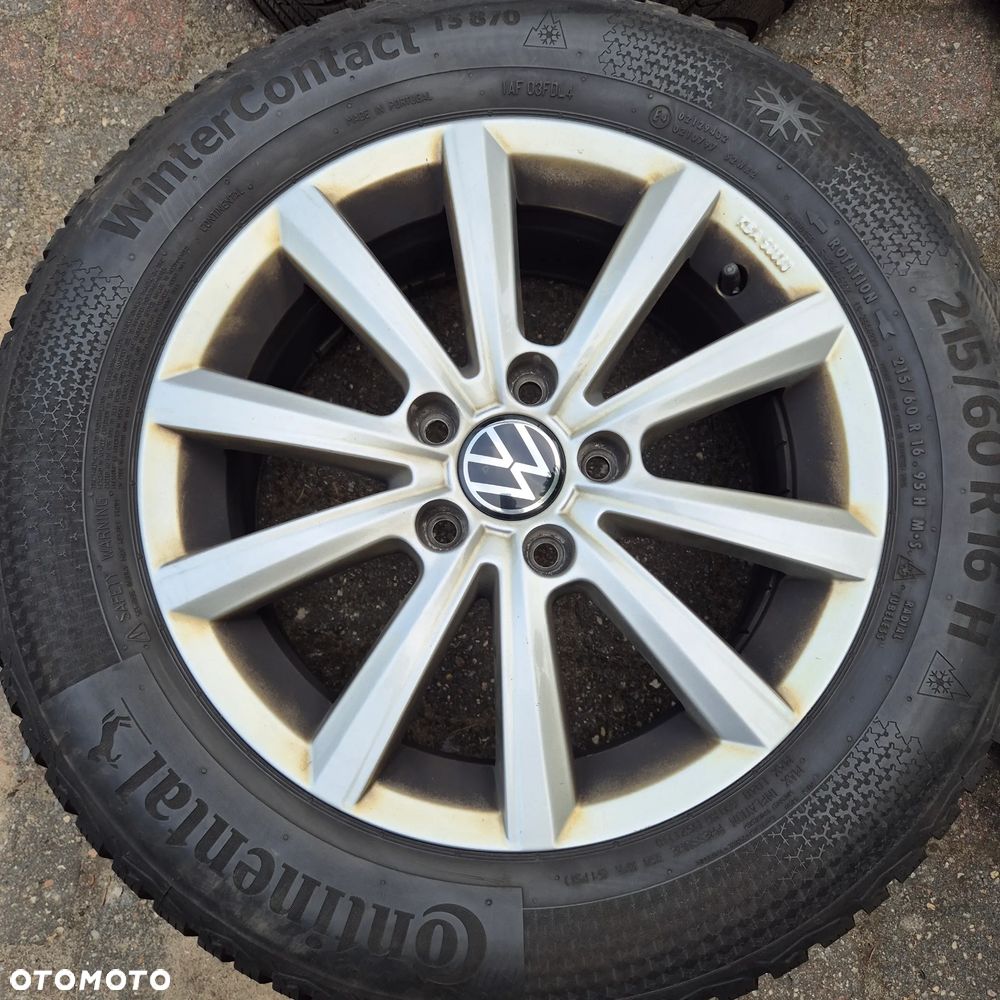 ZIMA 215/60 R16 VW PASSAT T-ROC BEETLE TOURAN SKODA SUPERB OCTAVIA KAROQ - 2