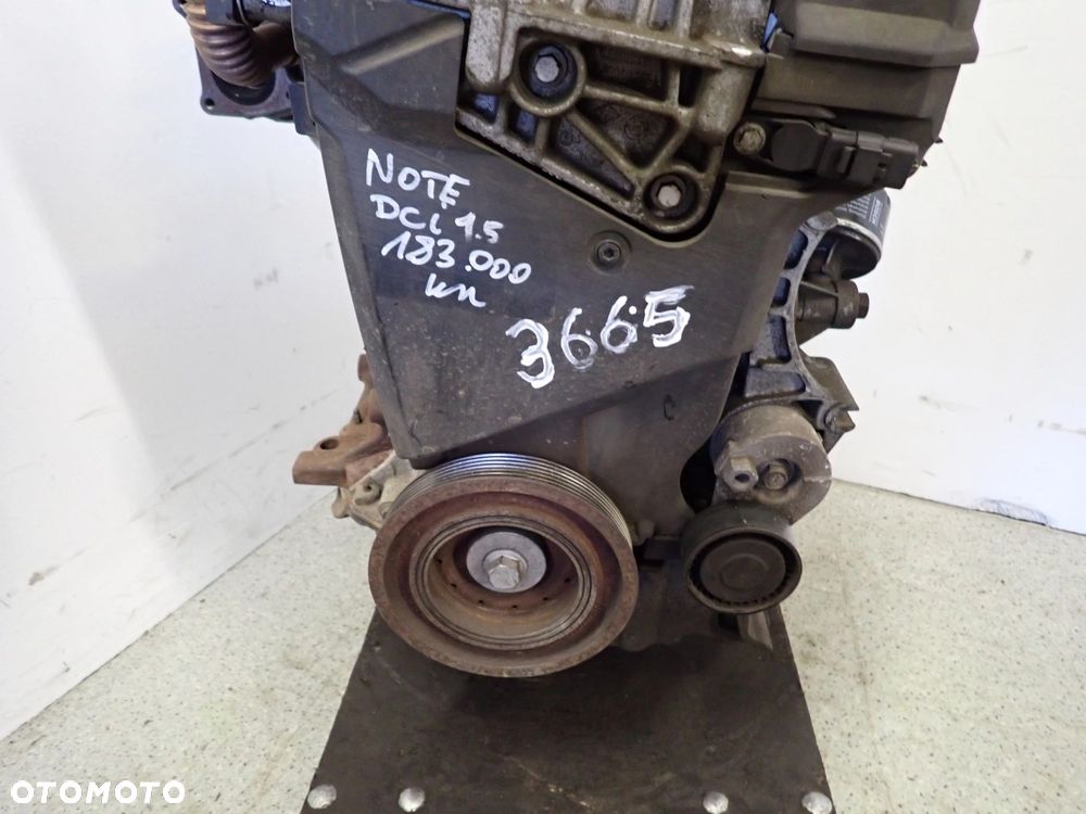 NOTE E11 06-09 1.5 DCI SILNIK MOTOR DIESEL - 5