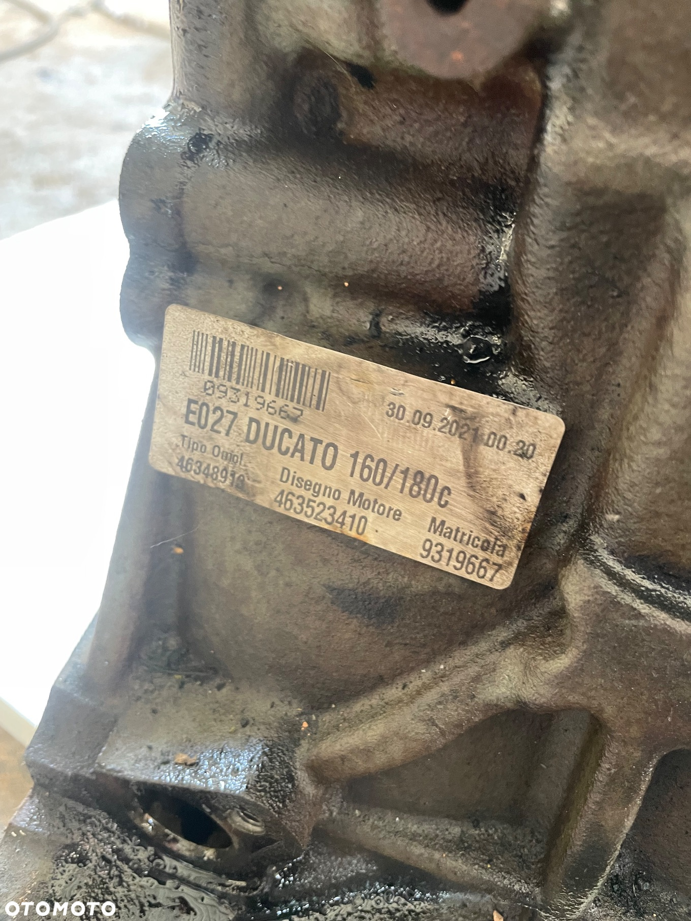 Blok silnika Fiat Ducato 2,2  46351378 - 5