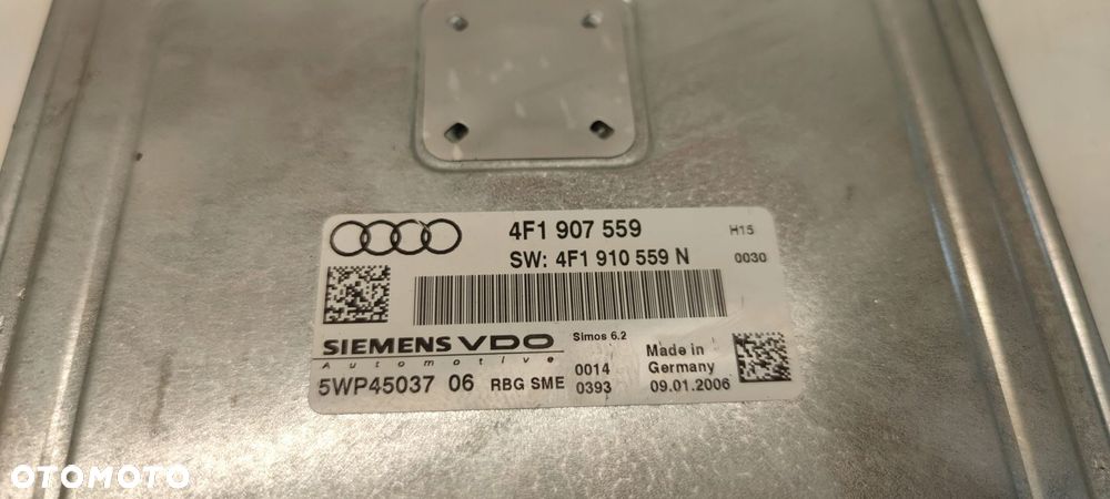 KOMPUTER STEROWNIK SILNIKA AUDI A6 C6 4F1910559N - 4