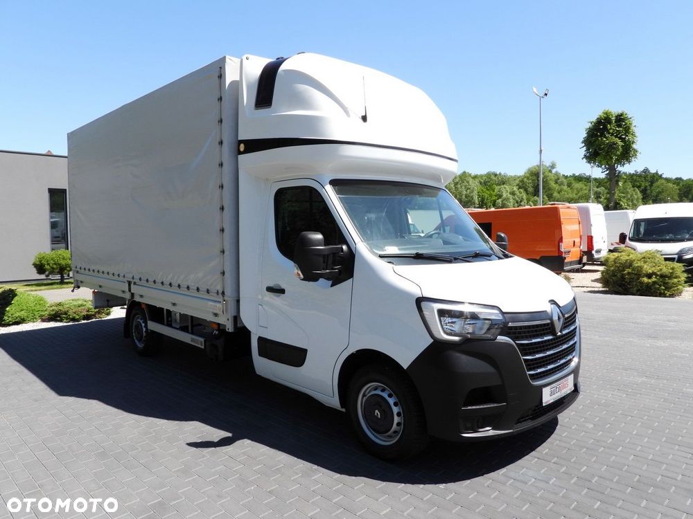 Renault MASTER  PLANDEKA 10 PALET WEBASTO TEMPOMAT LEDY PNEUMATYKA KLIMATYZACJA  165KM - 5