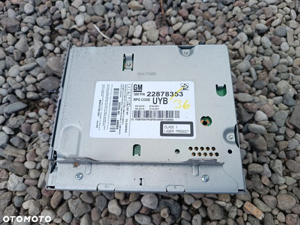 OPEL ASTRA J IV RADIO 22878353 - 1