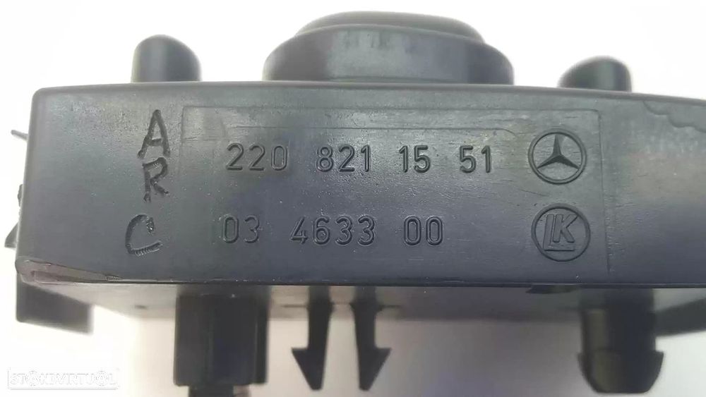 COMANDO ESPELHO RETROVISOR MERCEDES-BENZ CLASSE S 2002 -A2208211551 - 4