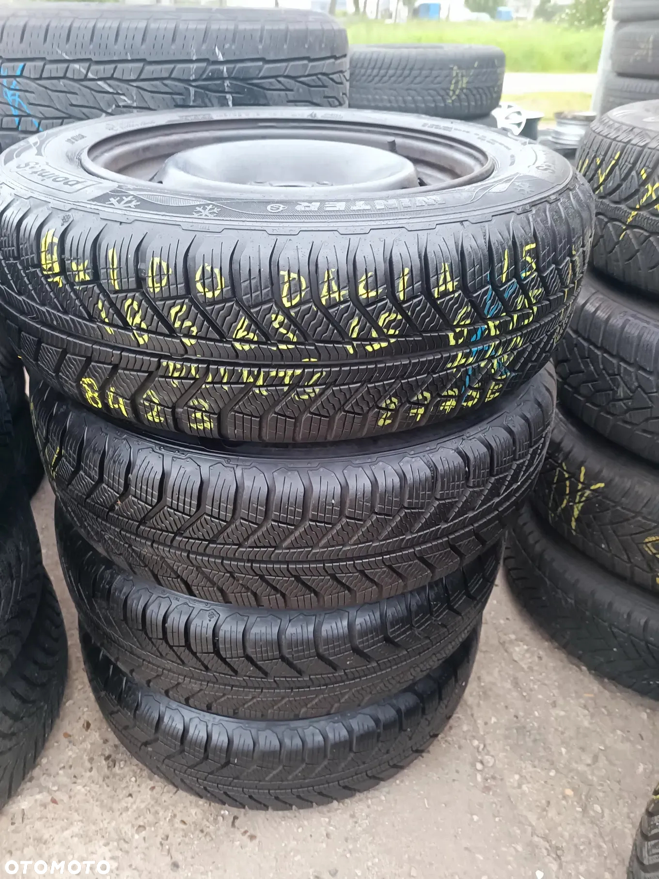 4x100 Felgi Stalowe Stal 15 Koła Zimowe Zima RENAULT CLIO MODUS MEGANE SCENIC KANGOO DACIA DOKKER SANDERO LODGY LOGAN NISSAN NOTE I II 2 MICRA K14 Legnica ALU-RAD 8,5mm 185/65 - 2