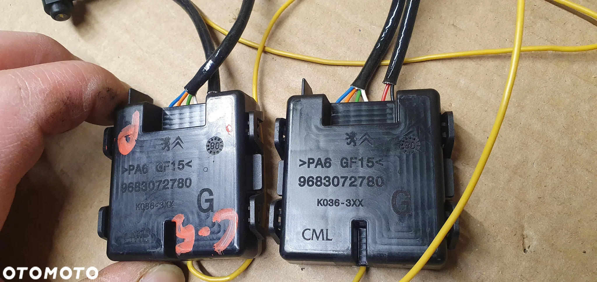 Moduł sterownik LED Citroen C5 III 9683072780 - 5