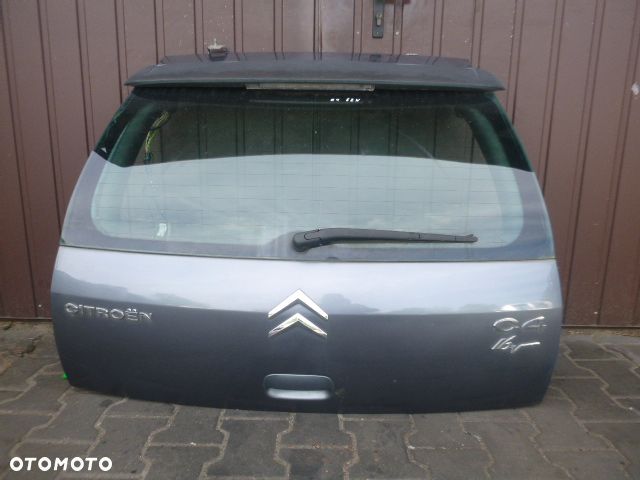 KLAPA TYŁ TYLNA KOMPLETNA CITROEN C4 HB 04- KOLOR EZW - 10