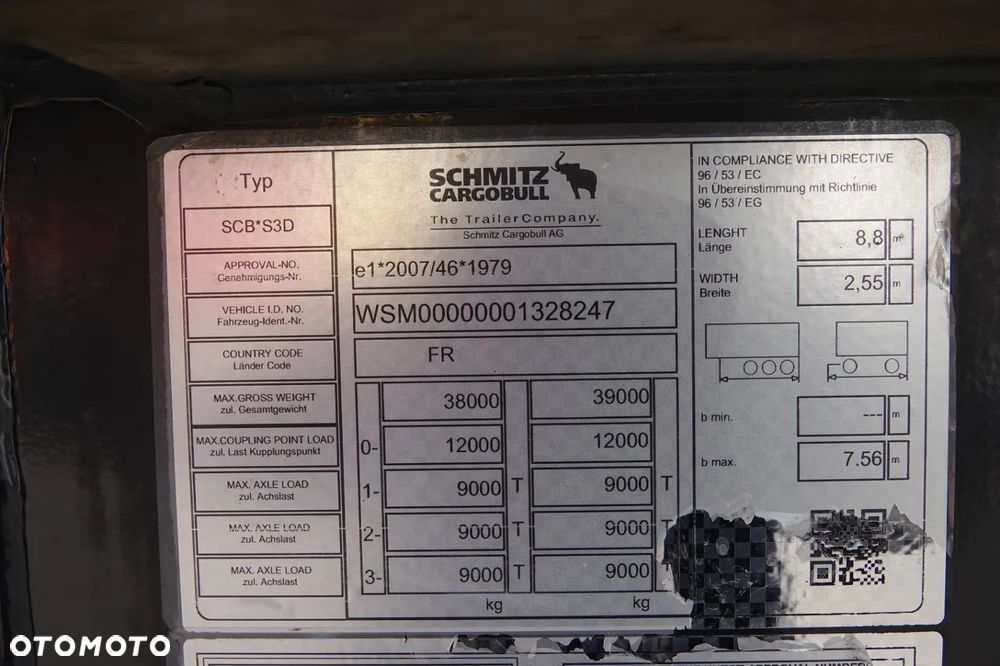 Schmitz Cargobull WYWROTKA 30 m3 / STALOWA / RYNNA WANNA HP / OŚ PODNOSZONA - 20