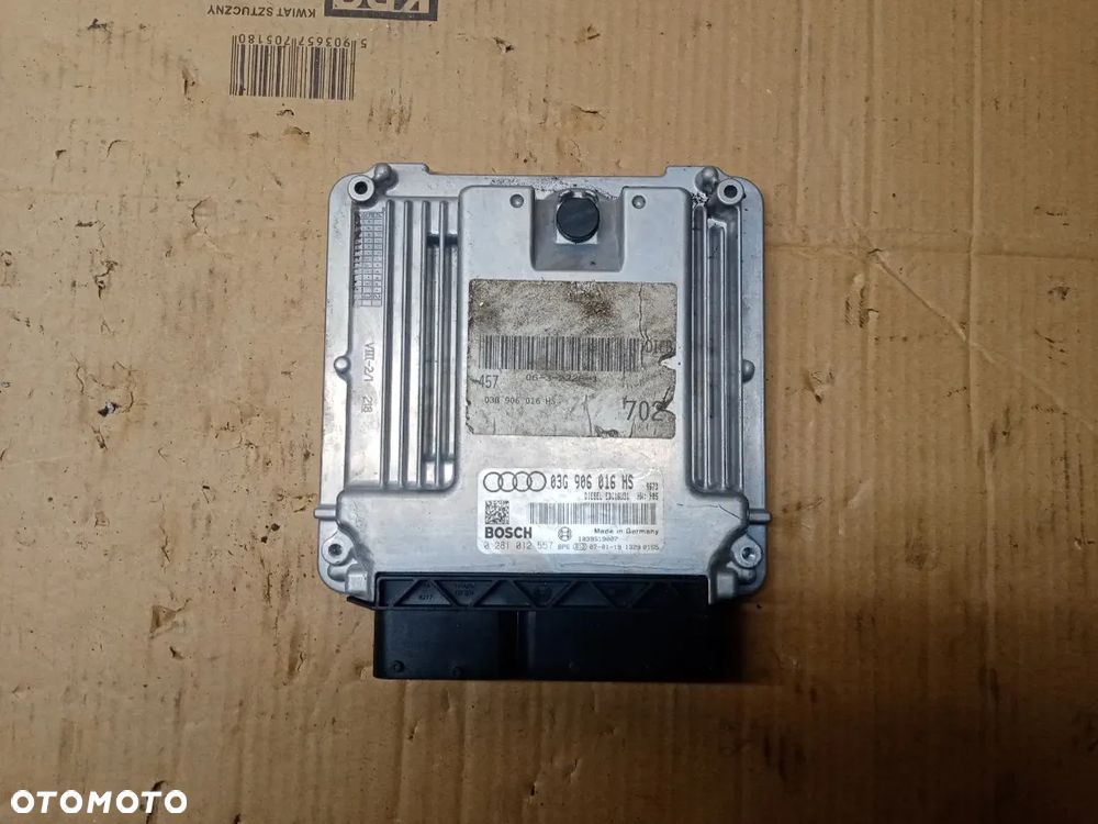Komputer sterownik silnika Audi A6 C6 2.0 TDI 03G906016HS 0281012557 - 3