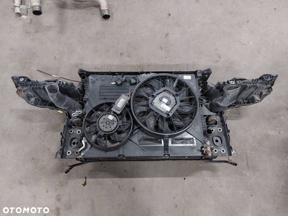 PAS PRZEDNI WZMOCNIENIE CZOŁOWE CHŁODNICE KOMPLET TOUAREG I 7L 5.0 TDI - 7