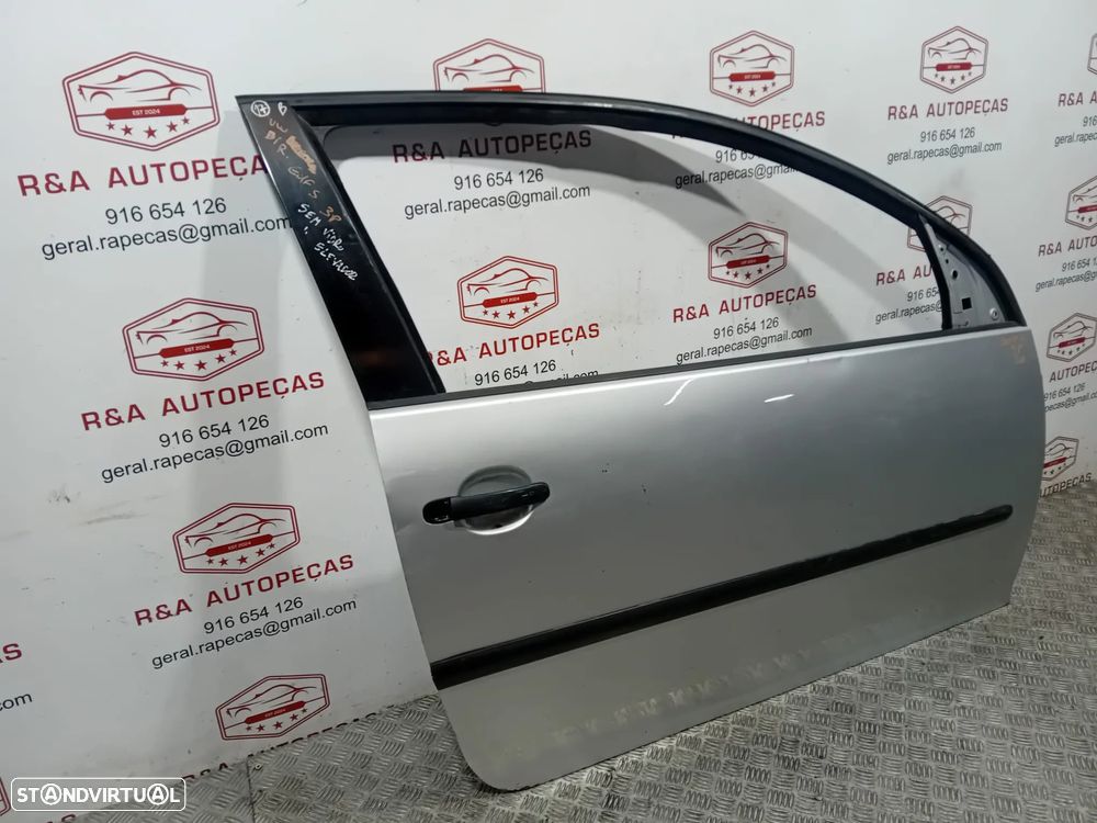 Porta Frente Frontal Direito Golf 5 V 3 Portas Original - 3