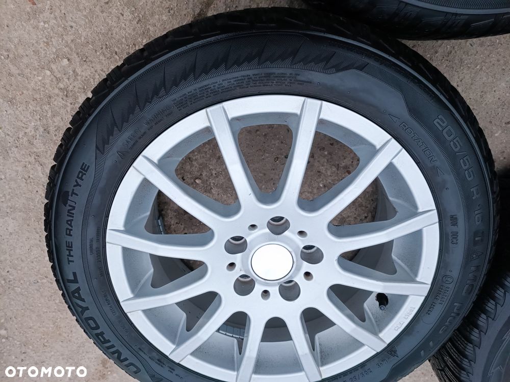 205/55R16 91H Opony Zimowe Zima UNIROYAL MS PLUS 77 5,5mm GOODYEAR ULTRAGRIP 9+ 6mm Legnica ALU-RAD 205/55 - 8
