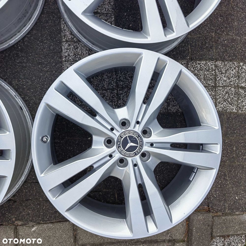 19" OEM MERCEDES ML A166 W166 GL GLS  OE Oryginał Felgi Aluminiowe ŁADNE Komplet - 5