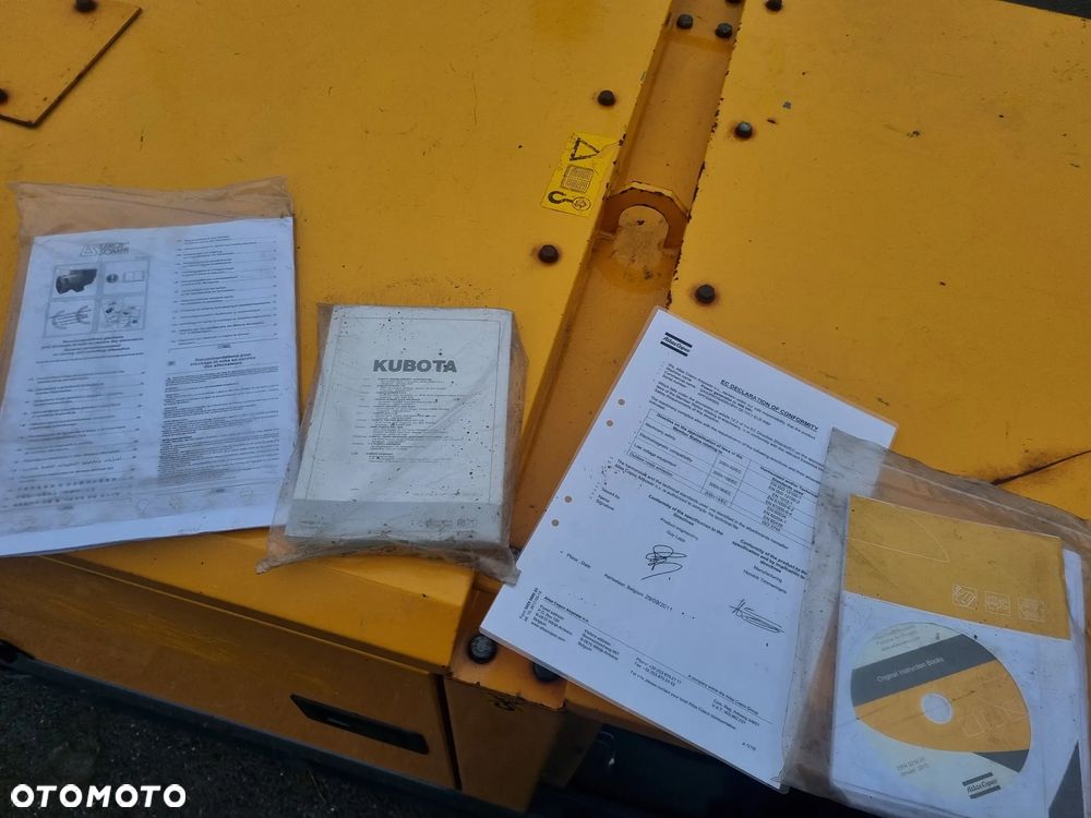 Atlas Copco QAS 30 KVA Agregat Generator wyciszony. Perfekcyjny stan! Silnik Kubota 4cylindry. Prądnica PARTNER Import Norwegia! Zadbana maszyna Serwisowana w DEKRA do końca - 15