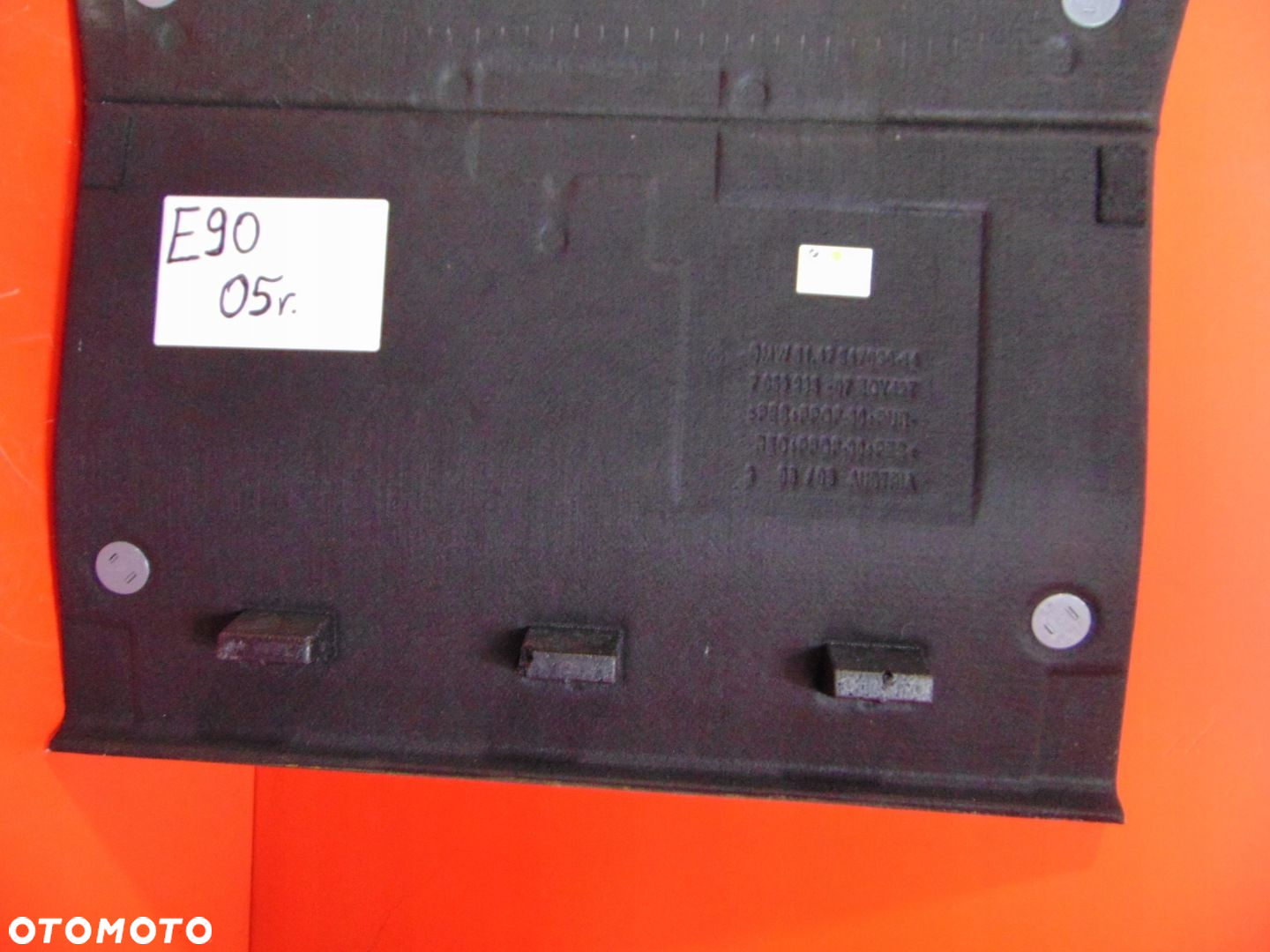BMW 3 E90 PODŁOGA WYKŁADZINA BAGAŻNIKA SIATKA 4150460 - 6