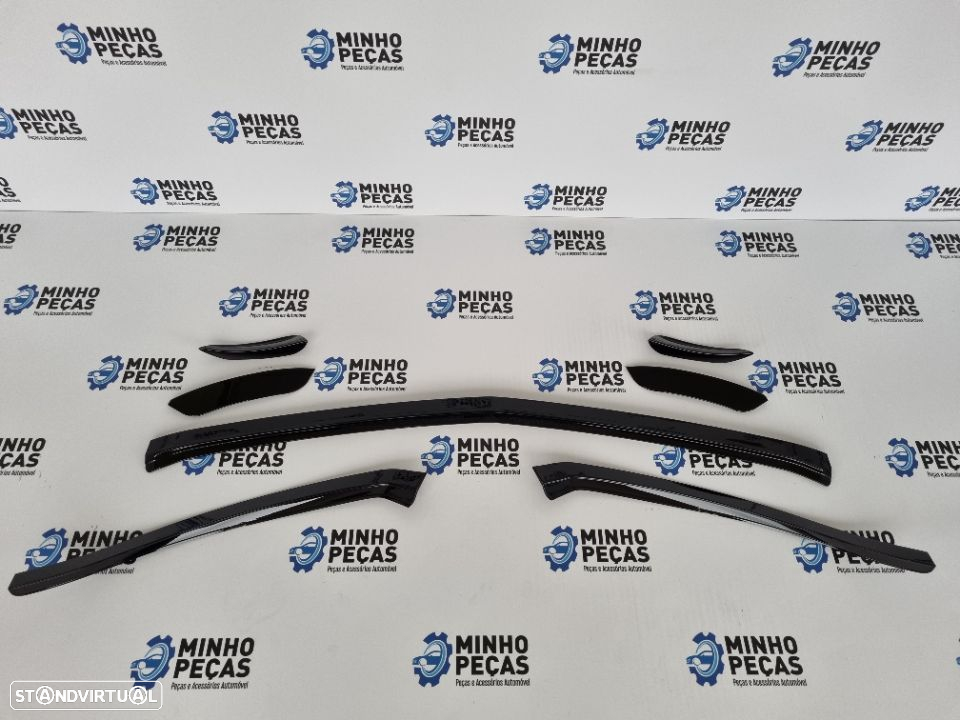Aero Flaps Frontais Mercedes Class A (W177) Look AMG - 3