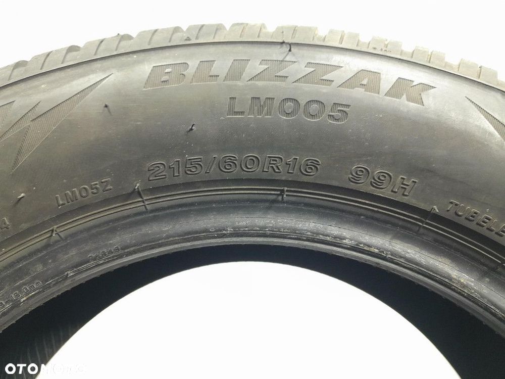 OPONY ZIMOWE BRIDGESTONE BLIZZAK LM005 215/60R16 99H 2SZT - 2