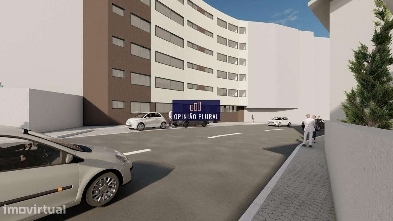 Elegante Apartamento T2 Moderno Novo à Venda em Vilar do Paraíso - Grande imagem: 2/15