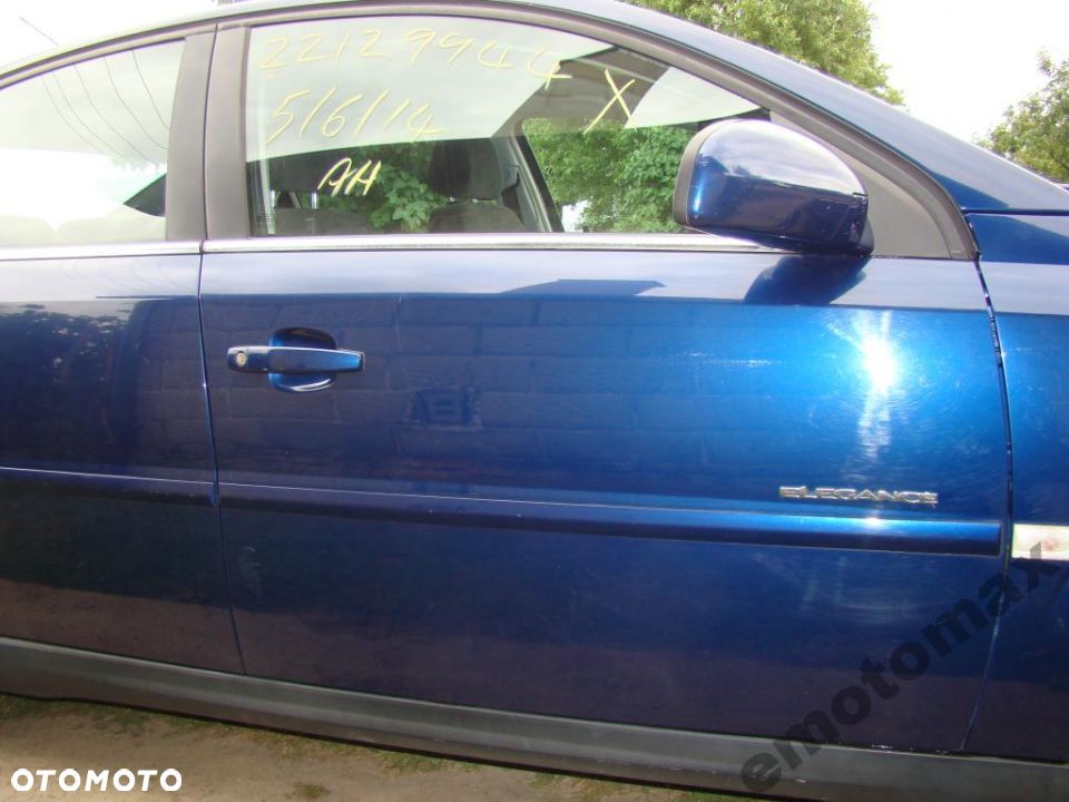 DRZWI PRAWE PRAWY PRZÓD OPEL VECTRA C Z 21B 4CU - 1