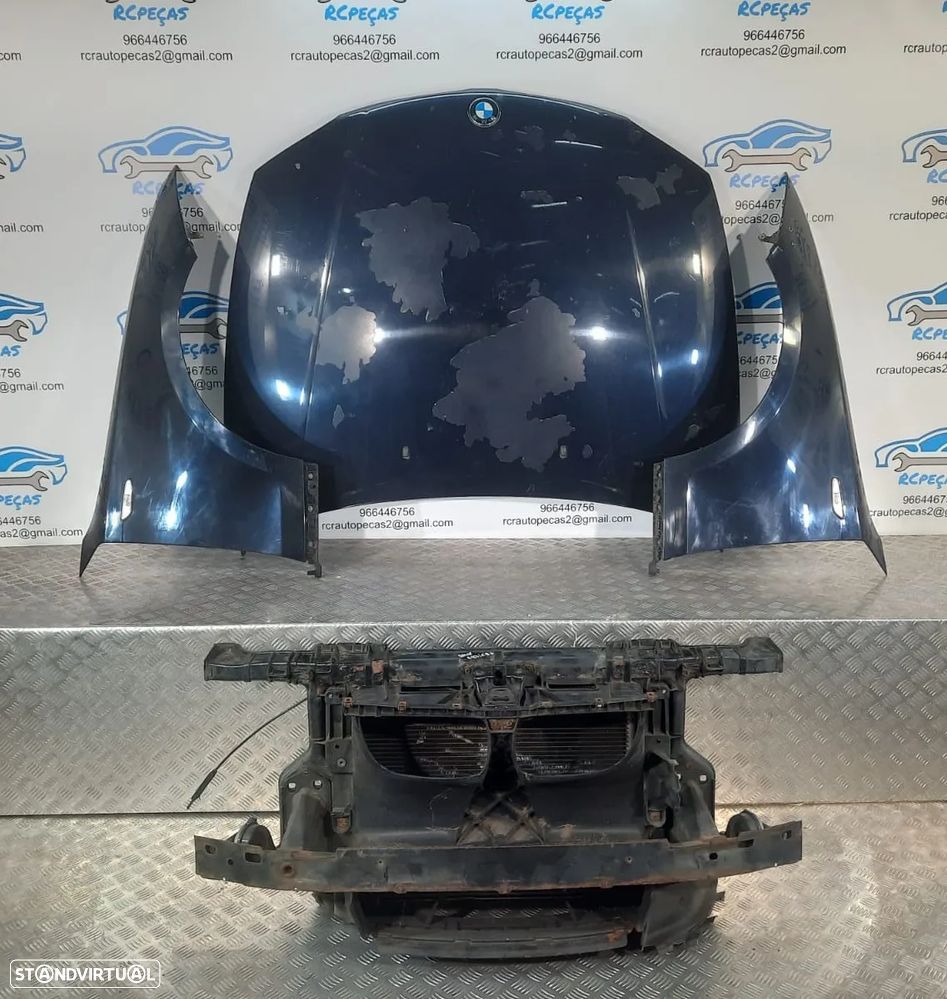FRENTE COMPLETA BMW SERIE 1 E87 E81 PRE-LCI CAPOT PARACHOQUES GUARDA-LAMAS OTICAS RADIADOR VENTILADOR FRENTE FIBRA REFORÇO - 14