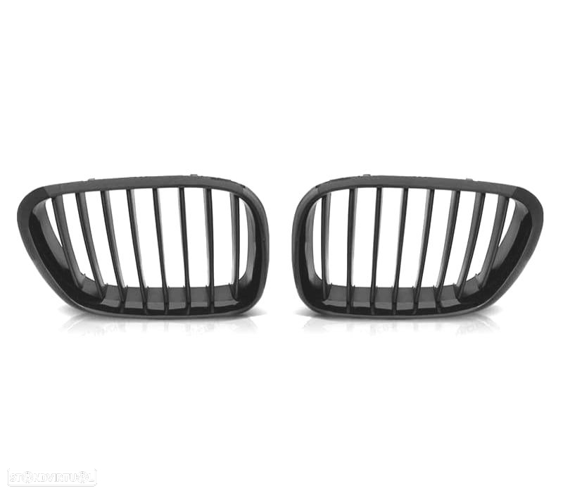 GRELHAS BMW X5 E53 99-03 PRETO BRILHANTE - 2