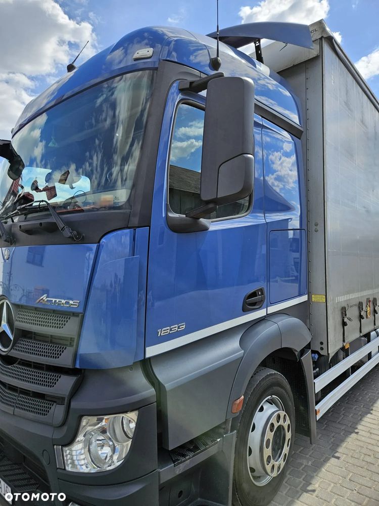 Mercedes-Benz ACTROS 1833 / ZESTAW TANDEM PRZESTRZENNY 120 M3 / 2018 R / GNIOTPOL / EURO 6 - 12