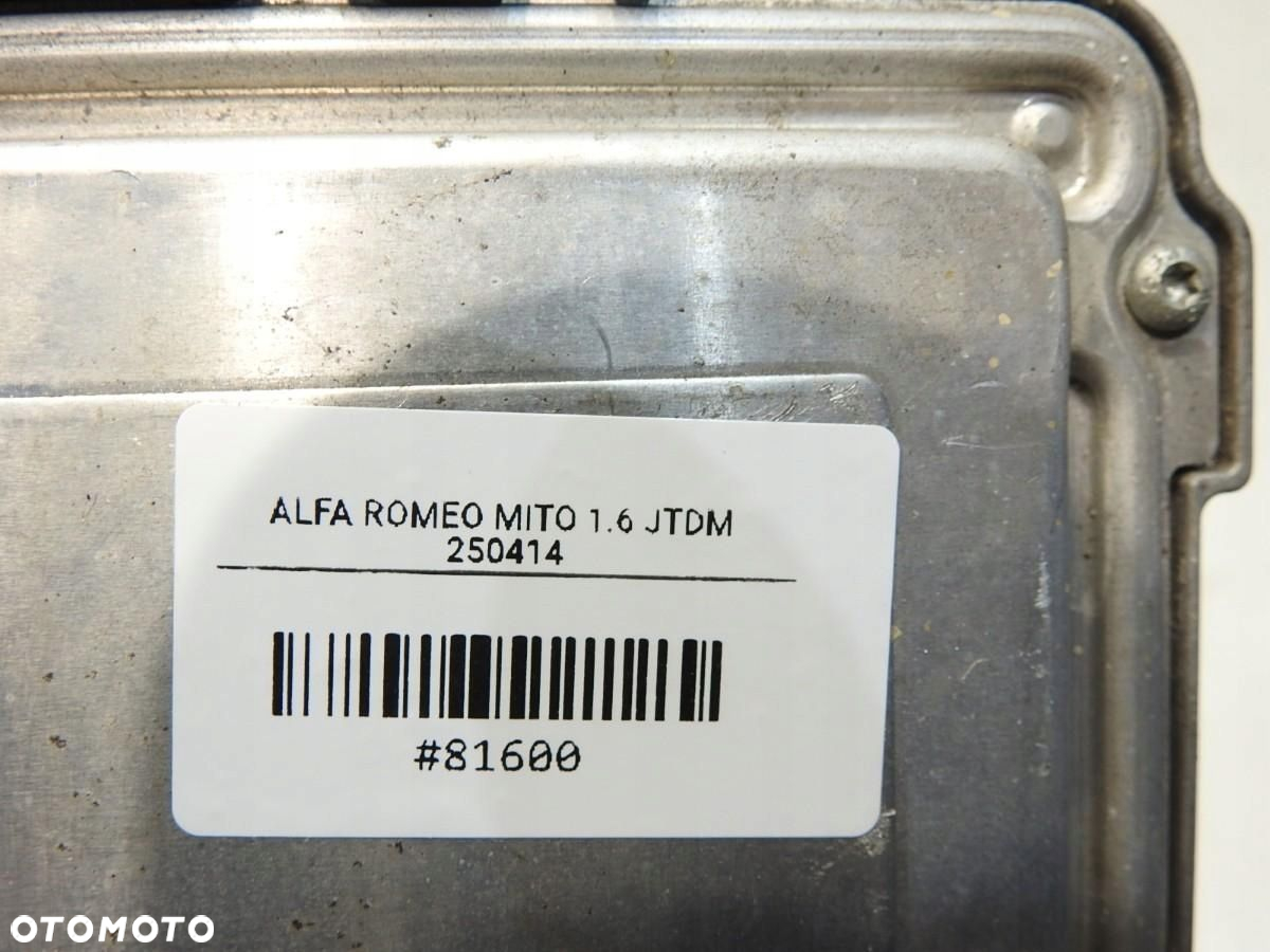 ZESTAW IMMO STARTOWY ALFA ROMEO MITO 1.6 JTDM 0281015573 00505167040 - 4
