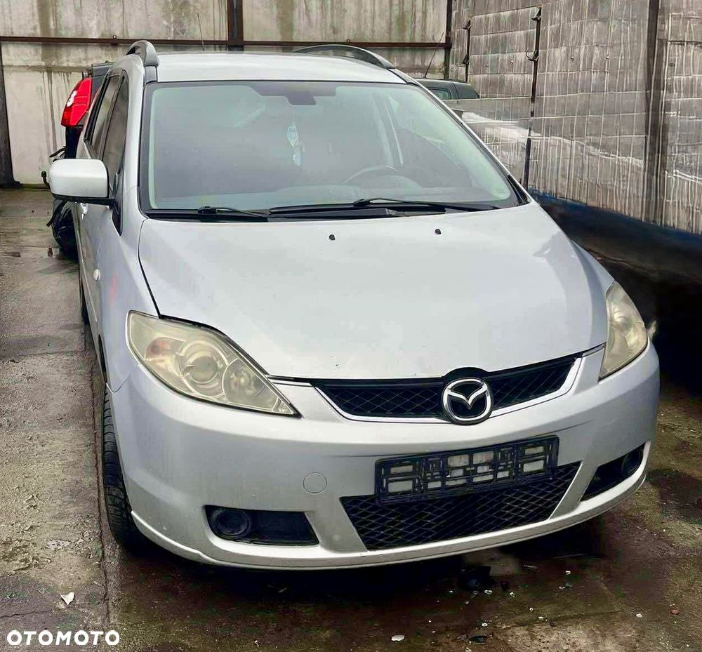 Mazda 5 CR 2005/2007 i 2008/2010r zderzak przedni tylny maska błotnik wzmocnienie belka chłodnice stan b.dobry Europa zwykle i xenon ksenon gołe i kompletne !!! Posiadam również zbiorniczki spryskiwaczy  spryskiwacze lamp  halogeny kratki  Grill i dużo innych Czesci do mazdy 5 CR !!! - 3