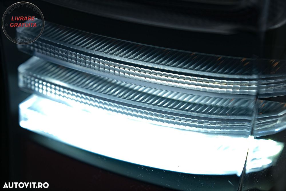 Stopuri LED Ford Ranger (2012-2018) Geam Clar cu Semnal Dinamic- livrare gratuita - 7