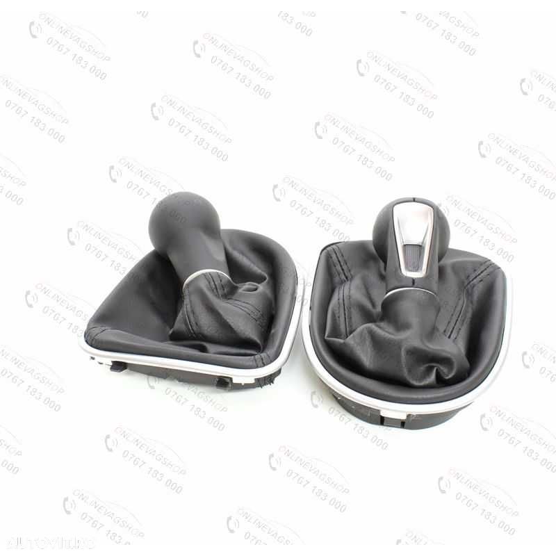 Nuca piele Seat Leon 1P, Altea, Toledo cu manson schimbator 5-6 viteze - 6