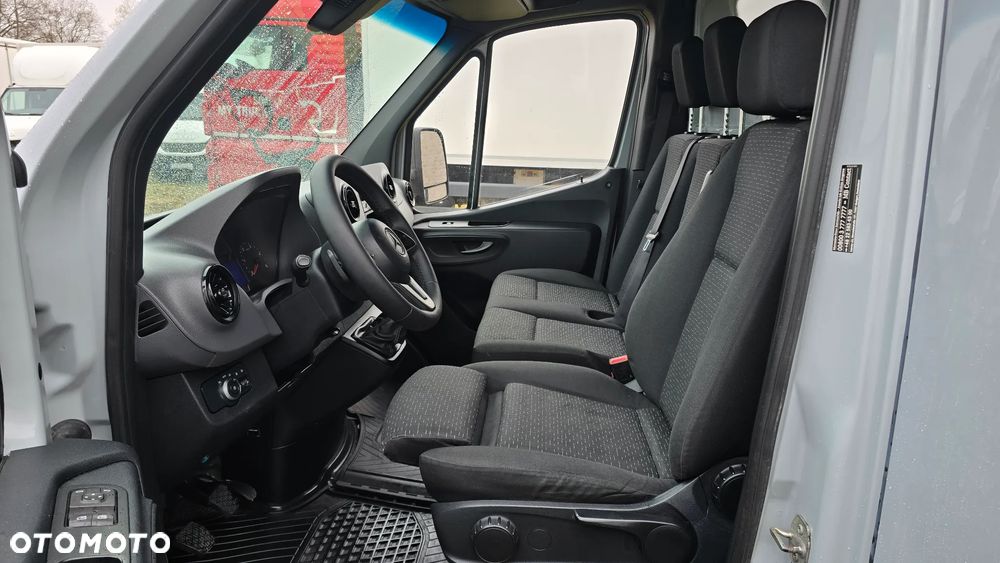 Mercedes-Benz SPRINTER 316 CDI 907❗ PLANDEKA 10 PALET / DRZWI Z TYŁU / DWIE WYSOKOSCI JAZDY / ZABUDOWA JEGGER / MAX ROZSTAW OSI / PODUSZKI PNEUMATYCZNE / SYPIALKA / RAMA / LAWETA / SALON POLSKA ❗❗ - 29