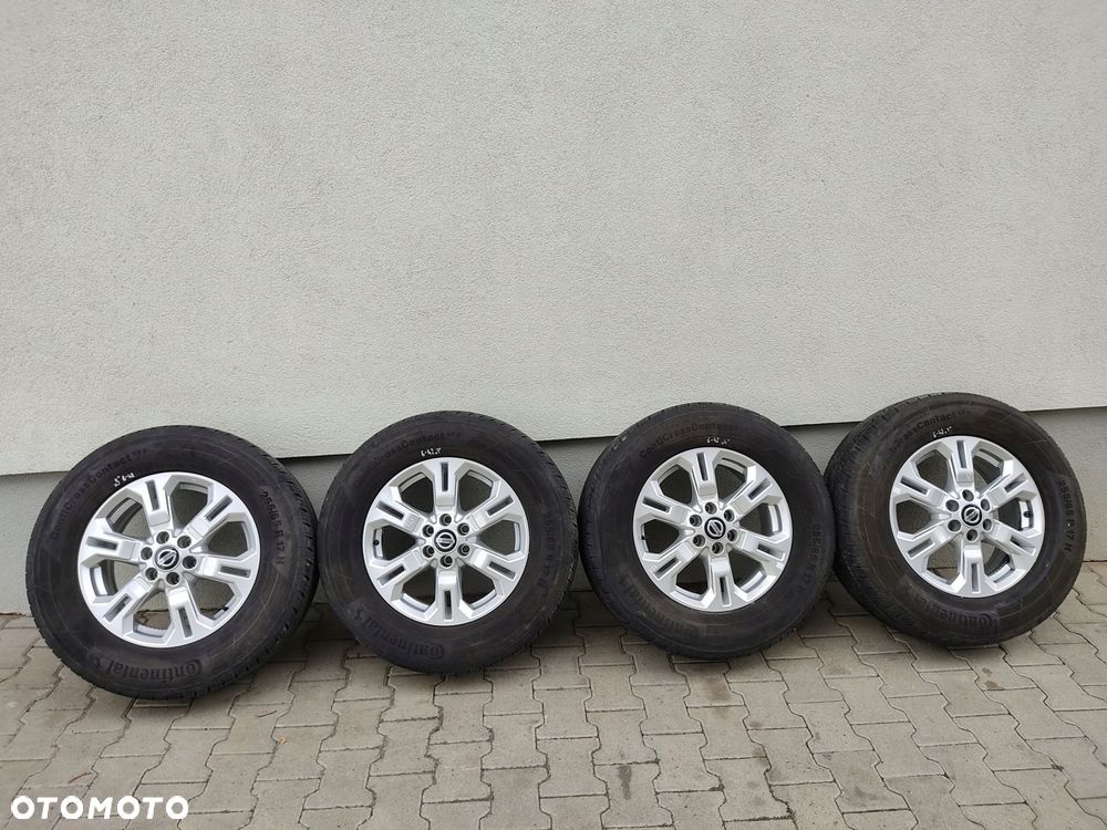 koła opony felgi aluminiowe 17 nissan navara iv d23 np300 6x114.3 et45 7j - 2