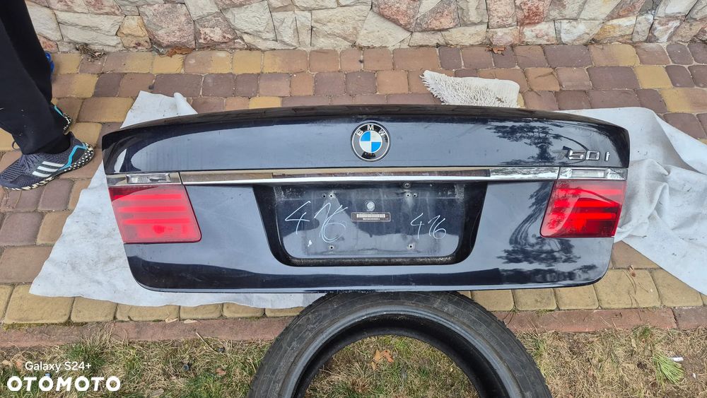 Klapa Tył Tylna BMW F01 F02 Carbon-schwarz 416 Ori - 1