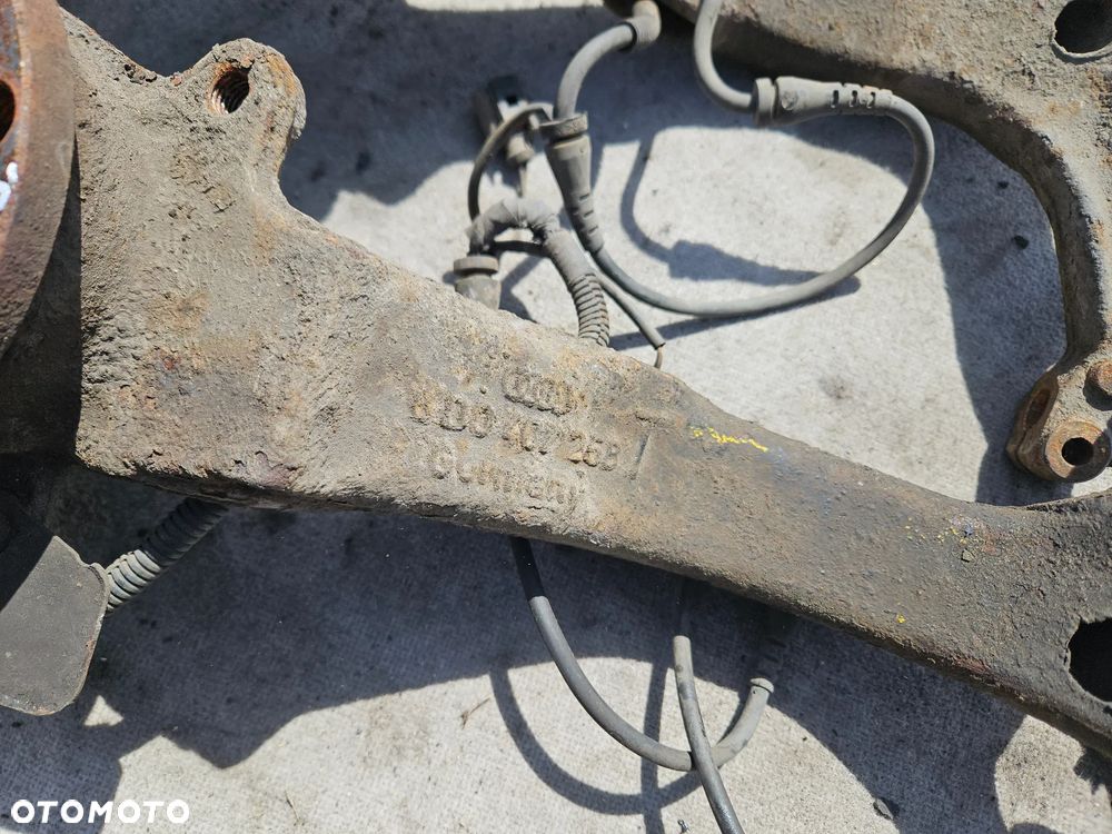 Zwrotnica piasta lewa prawa przód ABS Audi A6 C5 A4 B5 VW Passat B5 1,9 TDI 8D0407258T 8D0407257T 8D0407257AC 8D0407258AC - 3