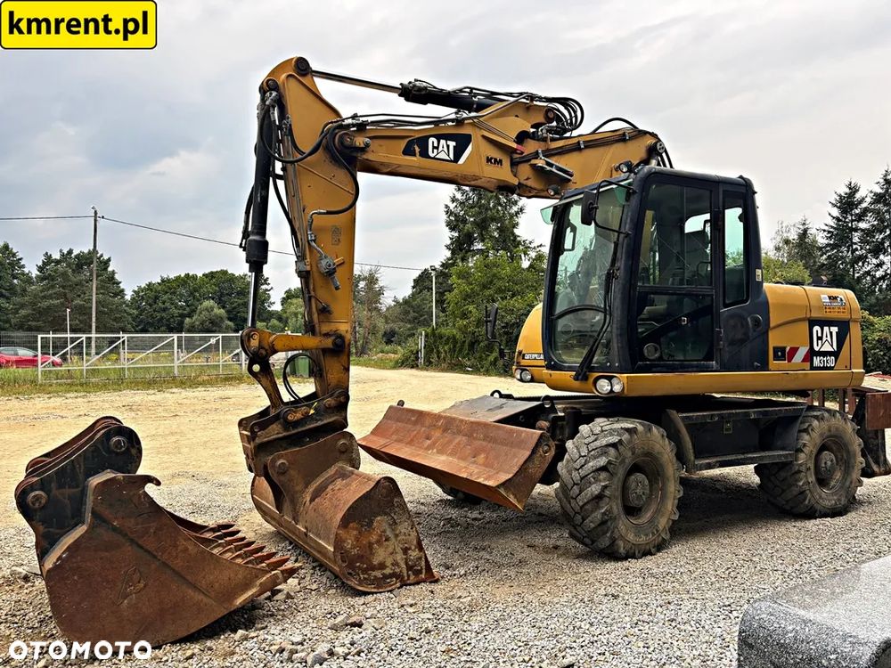 Caterpillar M313D KOPARKA KOŁOWA 2014R | CAT M313D, JCB JS145W,  160W, Komatsu PW148-8, PW158-11, Volvo EW160D, EW140D, Liebherr A 314,  316, 918, Doosan DX140W, Doosan DX160W, Hyundai R140W-9, Hyundai HW160, Hitachi ZX140W-3, ZX160W-3, Mecalac 12MXT, 12MTX, Terex TW160, New Holland MH5.6 - 16