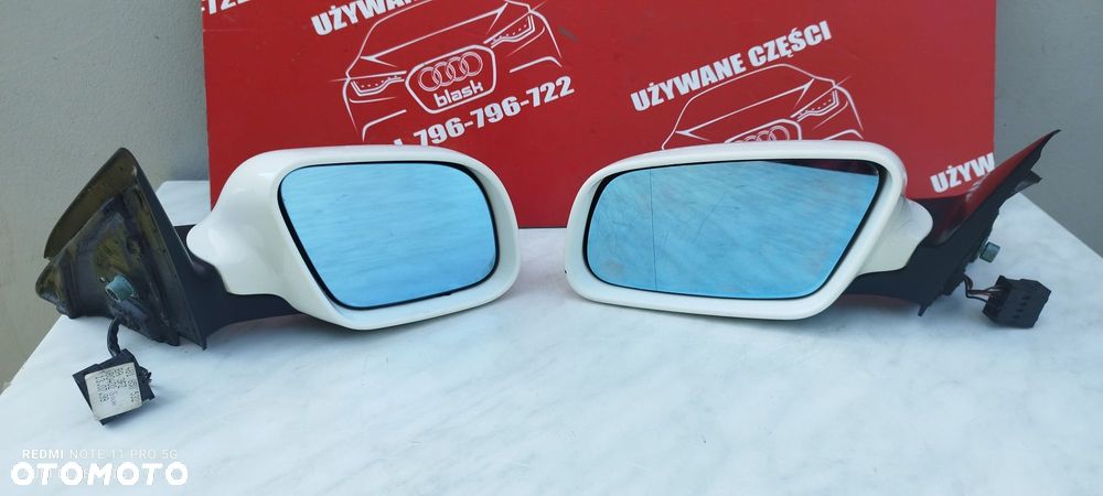 Lusterko Lusterka LY9G Audi A6 C5 2.5 Q Kombi 1999 rok Części Blask Gołdap