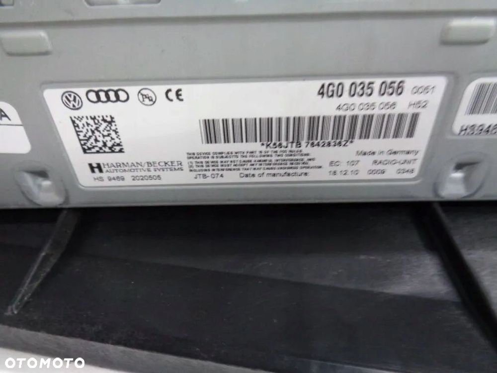 audi a6 c6 lift moduł tuner radia mmi - 2