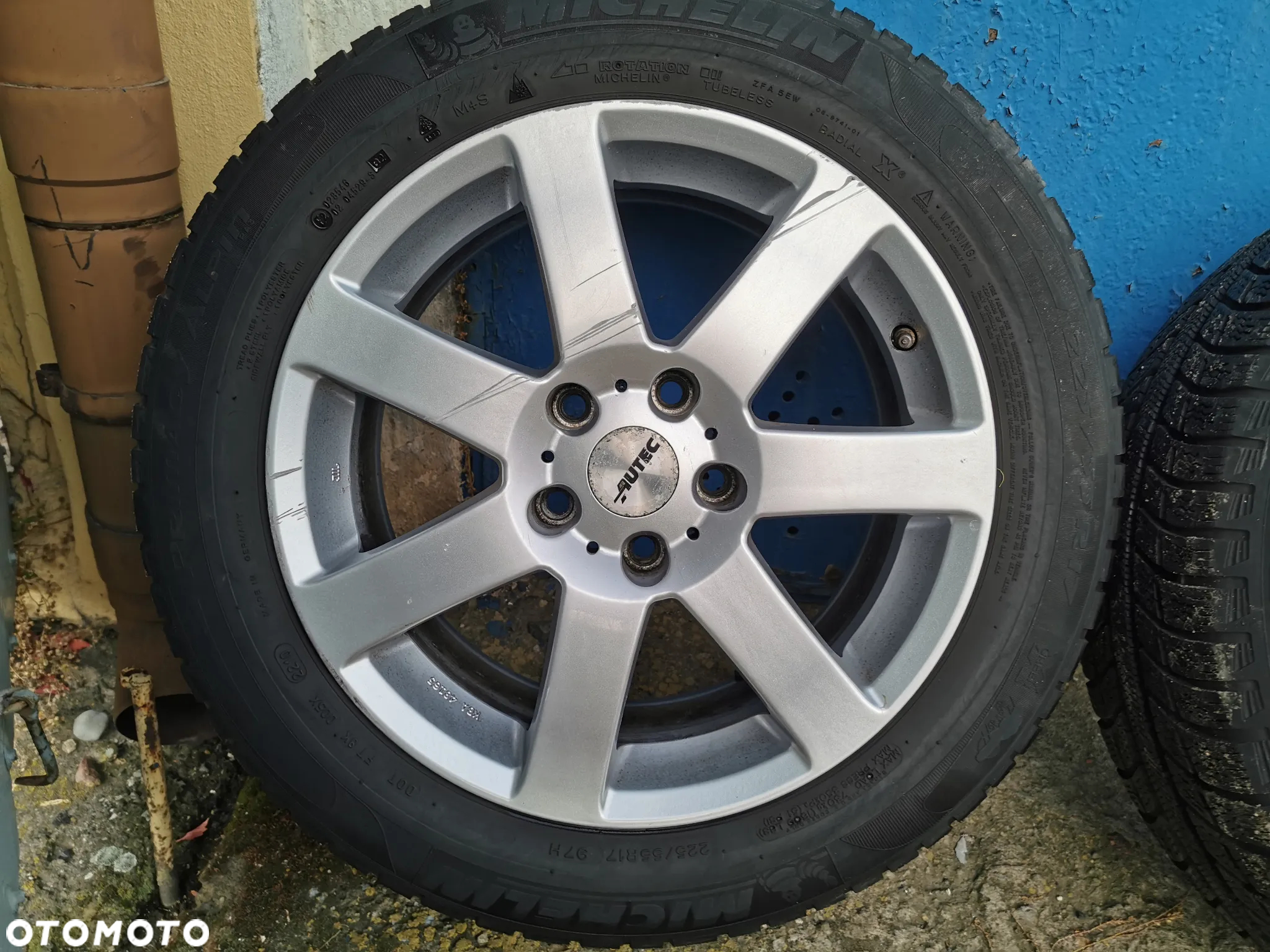 Alutec Koła aluminiowe felgi 17x8J ET30 5x120 opony zimowe Opel BMW - 5