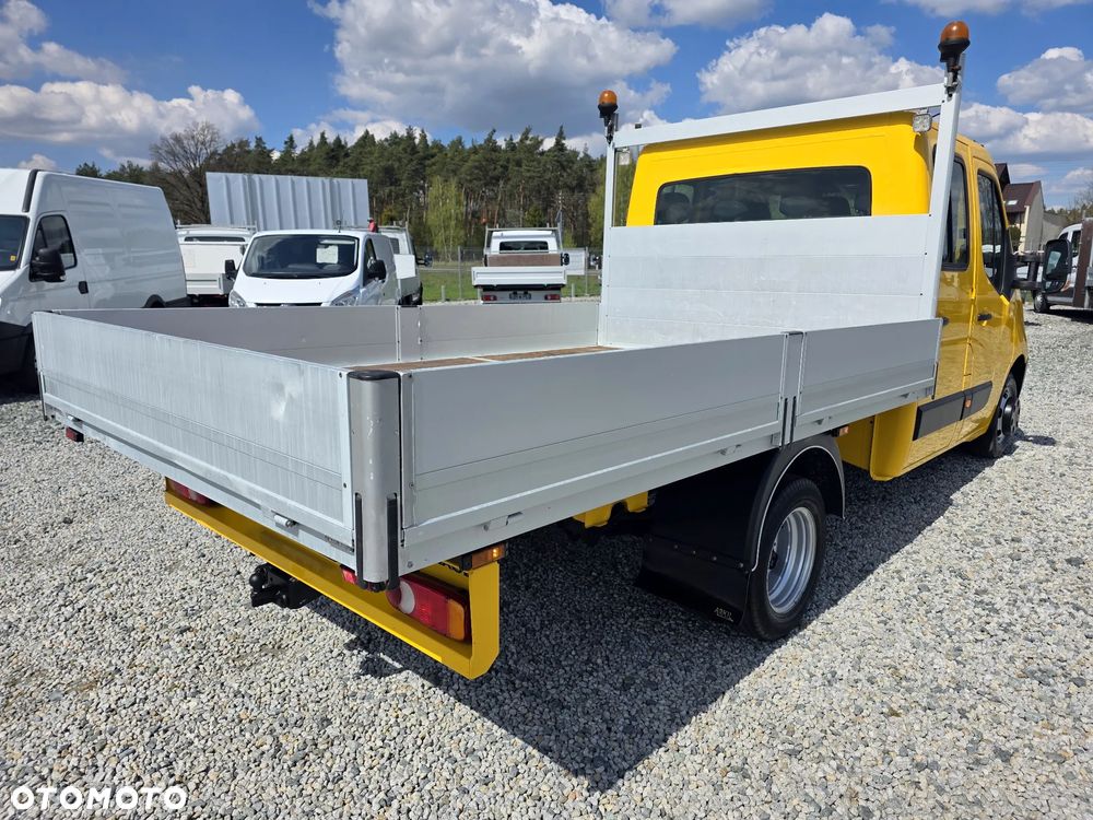 Renault MASTER 2,3 DCI 145 KONNA DOKA BRYGADÓWKA 7 OSOBOWA KLIMA WEBASTO SKRZYNIA 3,4M 150T/KM PRZEBIEGU GWARANCJA BLIŻNIAKI DO 3,5T - 5