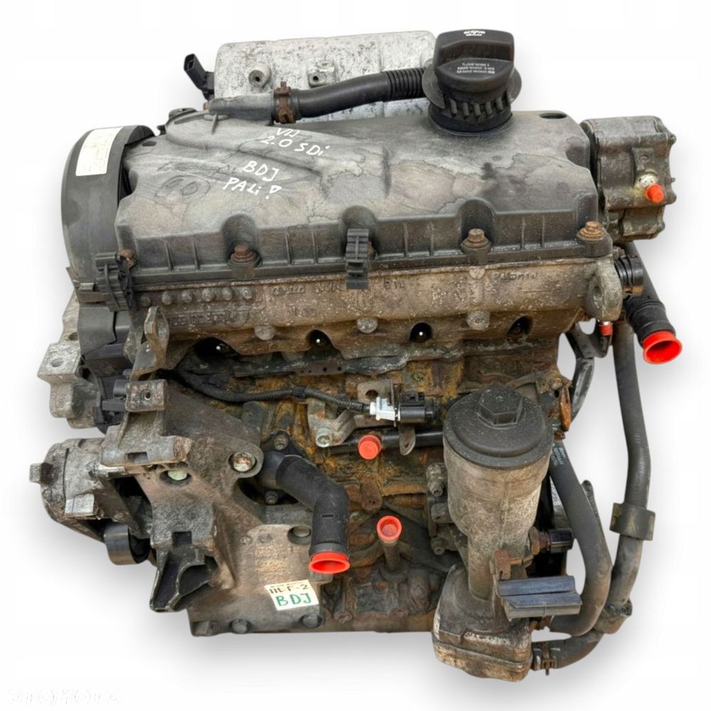 SILNIK BDJ VW Caddy III 2.0 SDI 70KM diesel sprawny kompletny 174 223km - 1