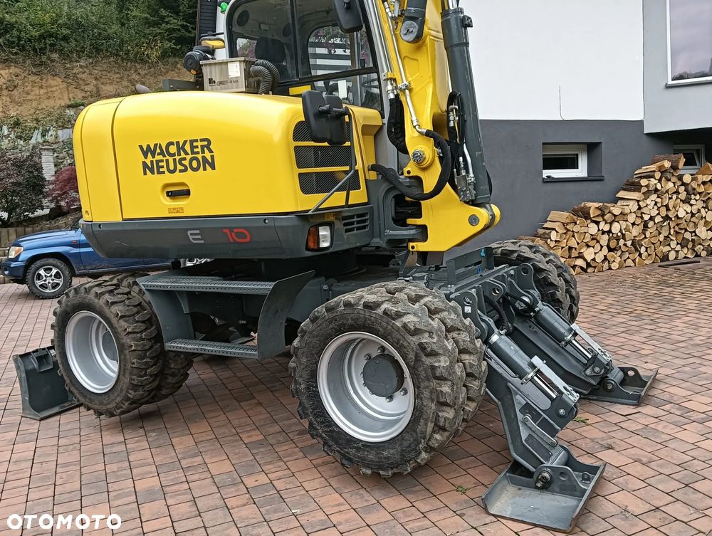 Wacker Neuson EW100 | 2018r | 10 ton | 6000 mtg | sprowadzona | koparka kołowa obrotowa - 9