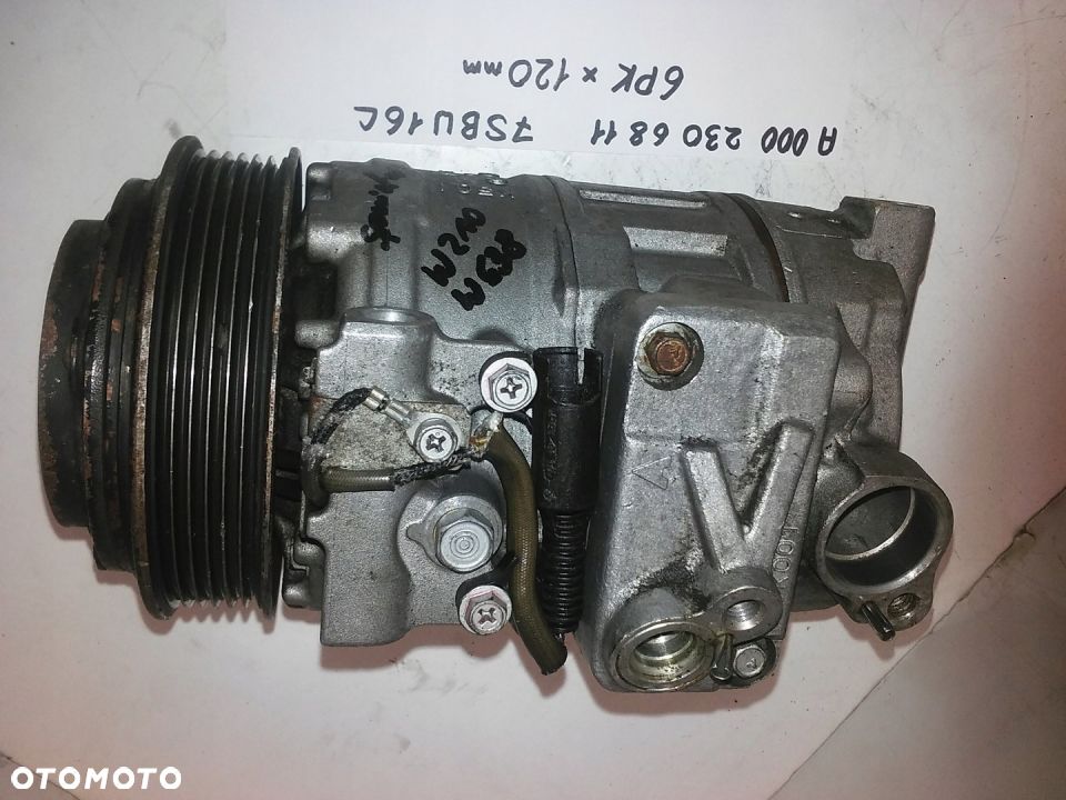 SPRĘŻARKA KLIMATYZACJI MERCEDES W210 A0002306811 - 1