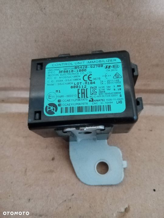 Moduł sterownik immobilajzera Hyundai i30 2018R III 95420-g2700 - 1