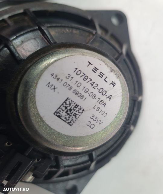Boxa difuzor 1079742-00a Tesla Model 3 1  [din 2017 pana  2020] seria - 4