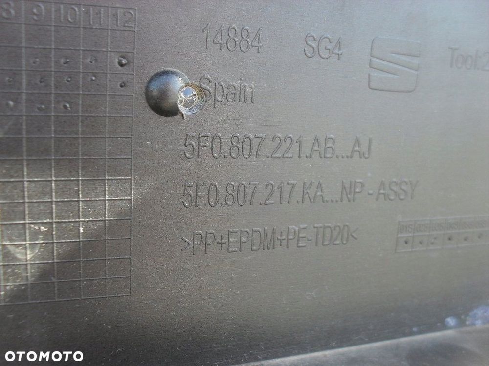 Zderzak przód 5F0807217KA SEAT LEON III FR LIFT - 7