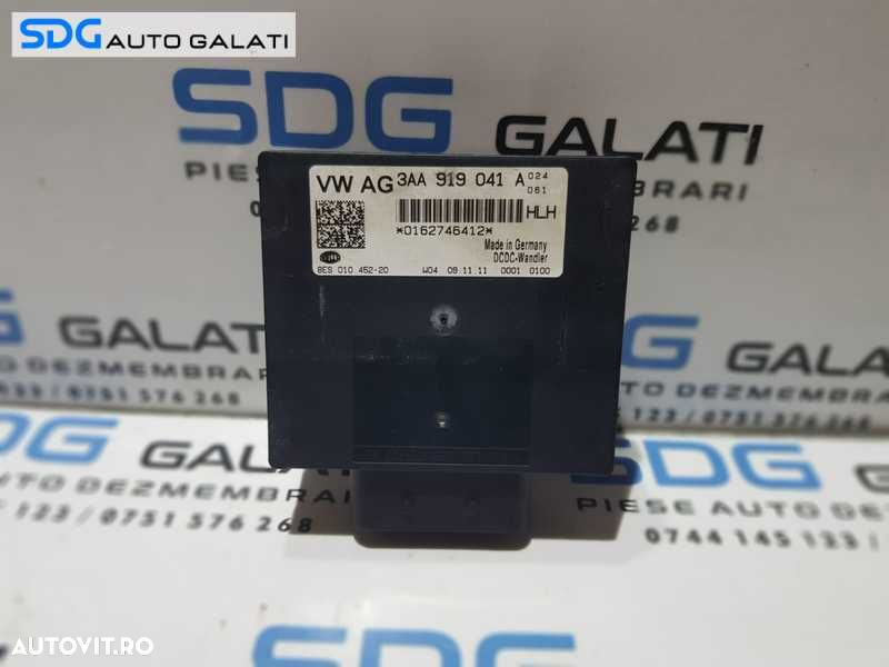 Modul Releu Unitate Calculator Start Stop Skoda Superb 2 3 2008 - Prezent Cod 3AA919041A - 3